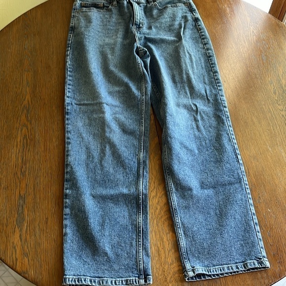 Vintage Calvin Klein Jeans Classic Five Pocket Size 12 Lighter Wash High Rise - Picture 8 of 16